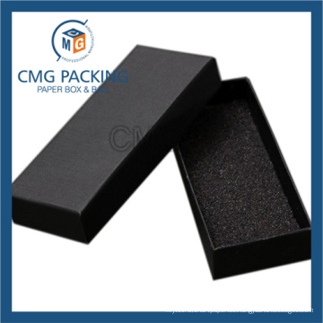 Caja de embalaje de cartón negro completo (CMG-PJB-089)